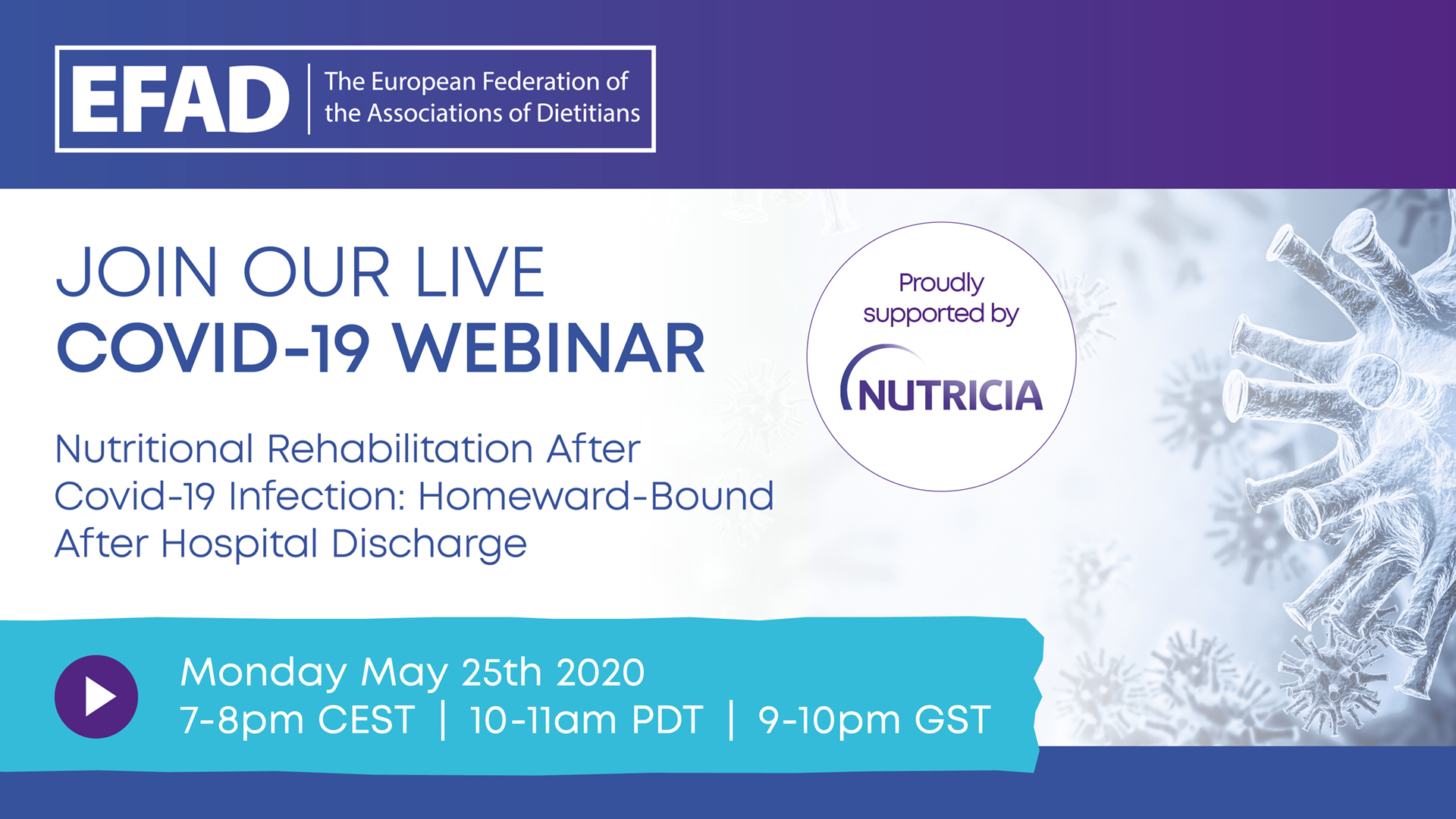 EFAD Webinar covid-19 fokus rehabilitering