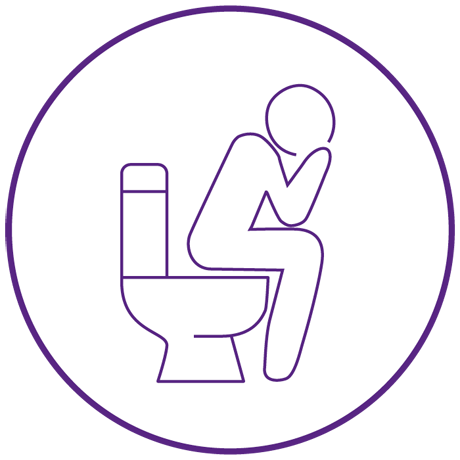 Nedre gastrointestinala toleransproblem