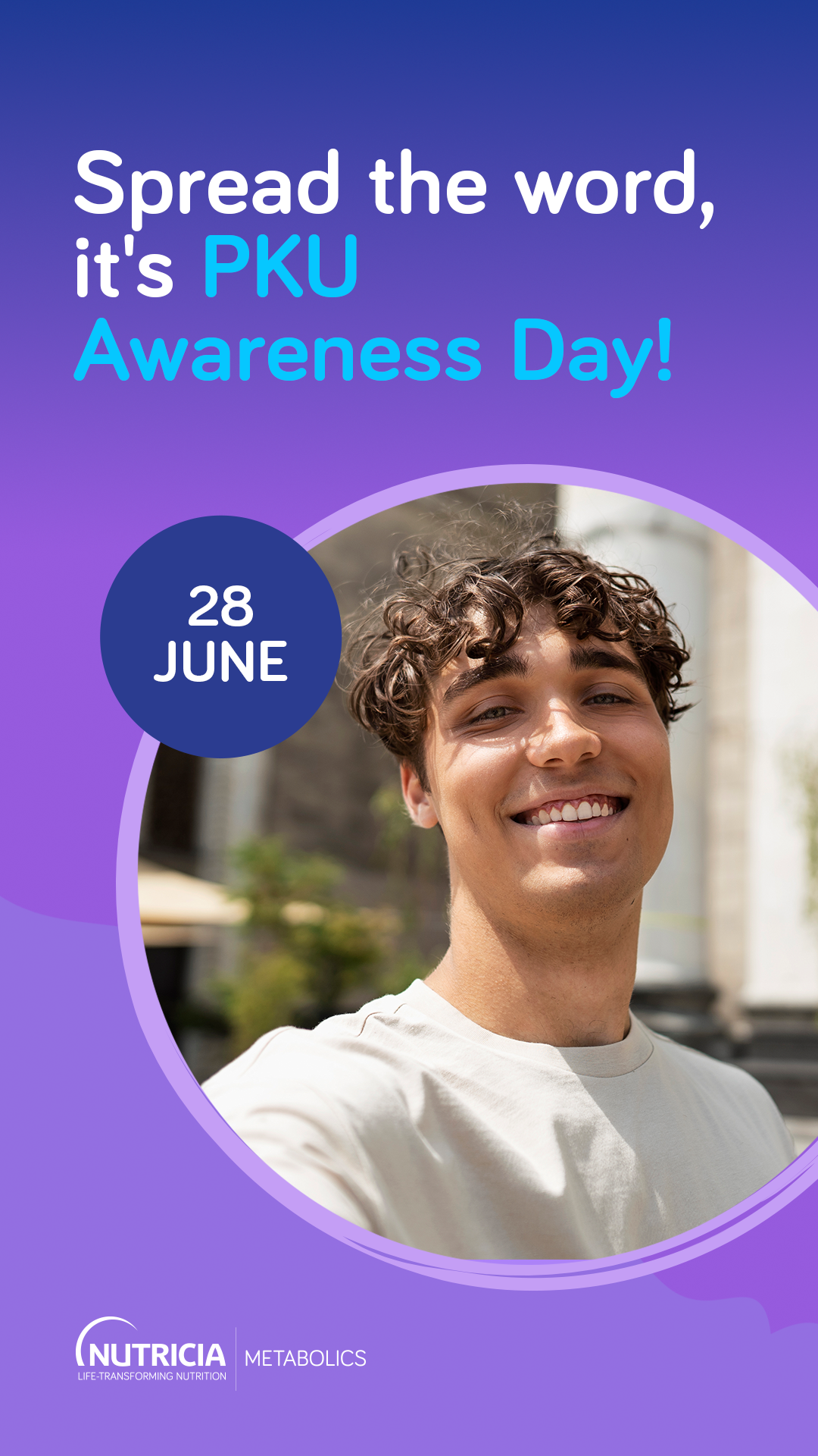 Söndag 28 juni uppmärksammar vi PKU-dagen! 